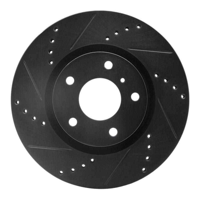R1 Concepts — R1 03-05 Infiniti G35 Front Left Drilled & Slotted Black Brake Rotor
R1 Brake Rotor Drill