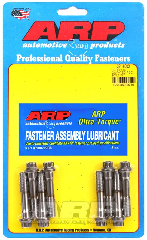 ARP — ARP Ford 1.8L Duratec Rod Bolt Kit