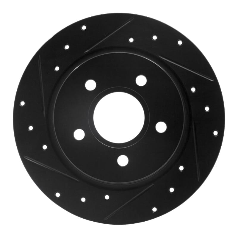 R1 Concepts — R1 12-18 Ford Focus Rear Left Drilled & Slotted Black Brake Rotor
R1 Brake Rotor Drill