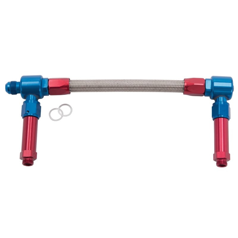 Russell — Russell Performance -8 AN to -8 AN ProFlex Demon Carb Dual Inlet Carb Kit (Red/Blue)
Carburetor Fuel Line
