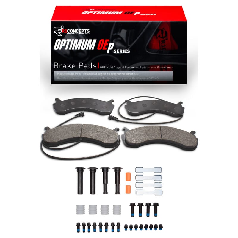R1 Concepts — R1 20-25 Coachmen Encore Front Optimum OE Pads & Hardware Kit
R1 Brake Pads
