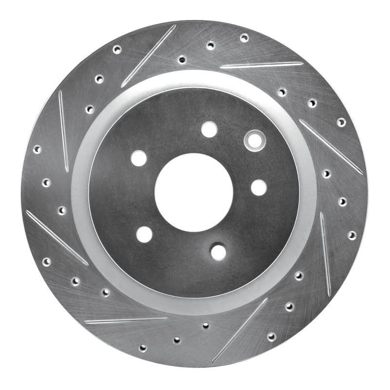 R1 Concepts — R1 03-08 Infiniti G35 Rear Left Drilled & Slotted Silver Brake Rotor
R1 Brake Rotor Drill