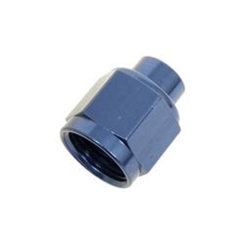Fragola — Fragola -16AN Aluminum Flare Cap - Blue