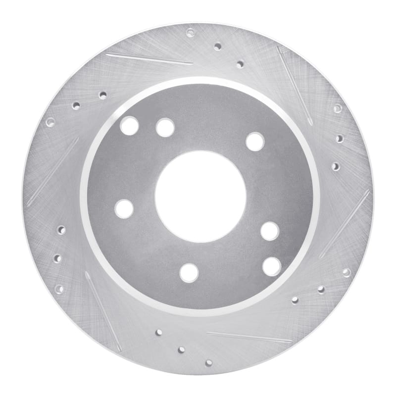 R1 Concepts — R1 84-87 Chevrolet Corvette Rear Right Drilled & Slotted Silver Brake Rotor
R1 Brake Rotor Drill