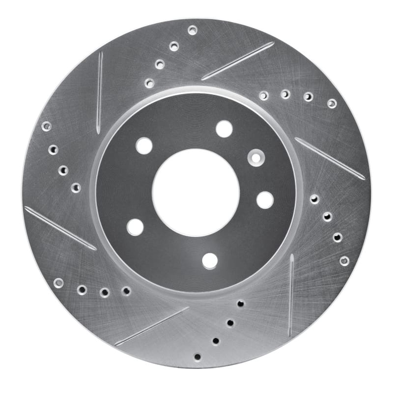 R1 Concepts — R1 07-15 Chevrolet CAPTIVA Front Left Drilled & Slotted Silver Brake Rotor
R1 Brake Rotor Drill