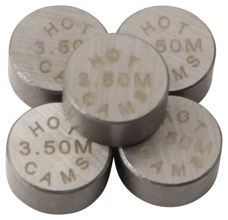 Hot Cams — Hot Cams 2008-2013 Yamaha WR 250 R Dual Sport 250cc 3.50mm Shim Kit - 5 Pack