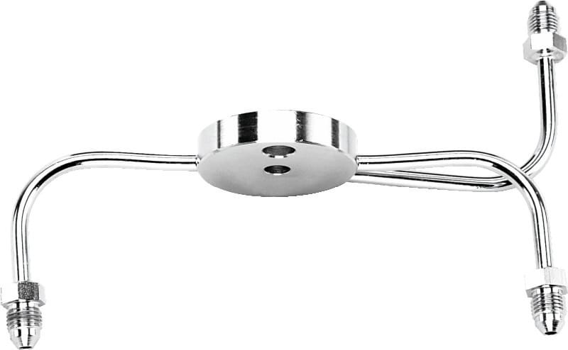 TwinPower — Twin Power Stainless Junction Block Male AN3 Narrow Glide Custom