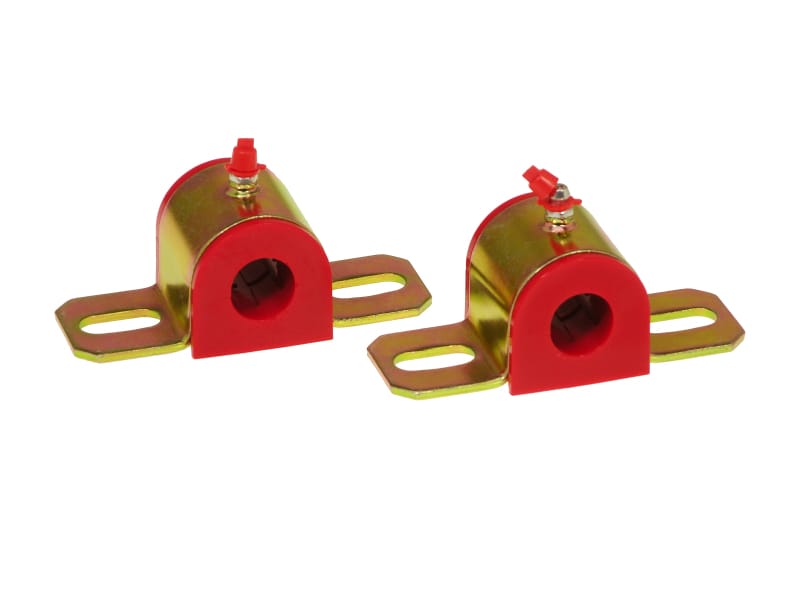Prothane — Prothane Universal Greasable Sway Bar Bushings - 13/16in - Type B Bracket - Red
SWAY BAR BUSHINGS