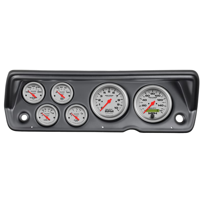 AutoMeter — Autometer Ultra-Lite 70-76 Duster/ Demon/ Dart Dash Kit 6pc Tach / MPH / Fuel / Oil / WTMP / Volt
GA KT ABODY 70-76 UL