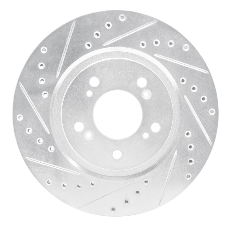 R1 Concepts — R1 97-05 Acura NSX Front Right Drilled & Slotted Silver Brake Rotor
R1 Brake Rotor Drill