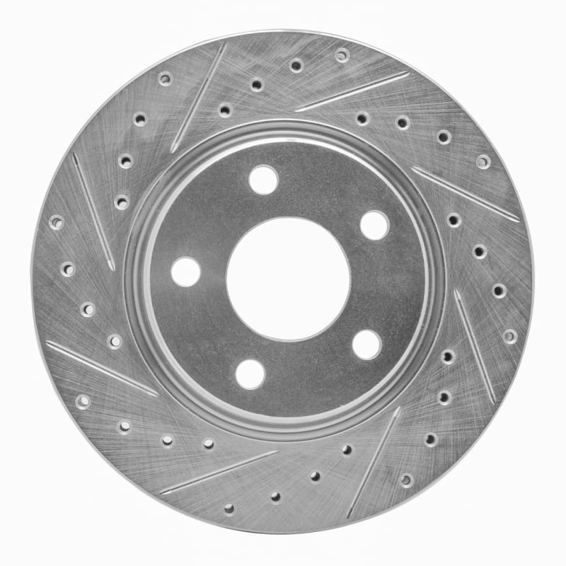 R1 Concepts — R1 04-09 Buick Allure Front Left Drilled & Slotted Silver Brake Rotor
R1 Brake Rotor Drill