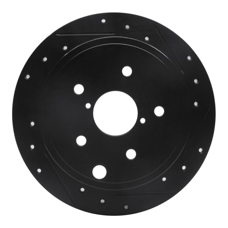 R1 Concepts — R1 15-21 Subaru WRX Rear Right Drilled & Slotted Black Brake Rotor
R1 Brake Rotor Drill
