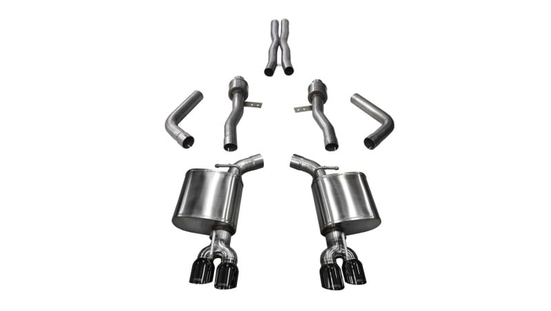 CORSA Performance — Corsa 2017-2023 Dodge Challenger 5.7L V8 Sport Cat-Back Dual Rear Exit w/3.5in Black Tips
Exhaust