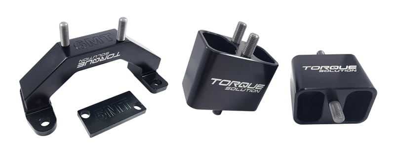 Torque Solution — Torque Solution Solid Billet Aluminum Engine & Transmission Mounts 02-14 Subaru WRX / 04-17 STi