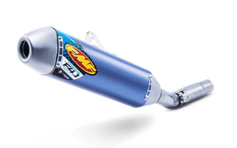 FMF Racing — FMF Racing Anodized Titanium Factory 4.1 Muffler w/SS Header