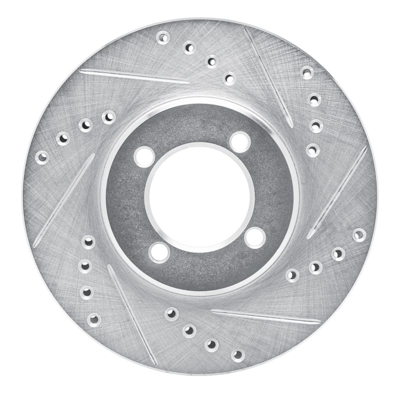 R1 Concepts — R1 84-87 Toyota Corolla (US/Canada) Front Right Drilled & Slotted Silver Brake Rotor
R1 Brake Rotor Drill