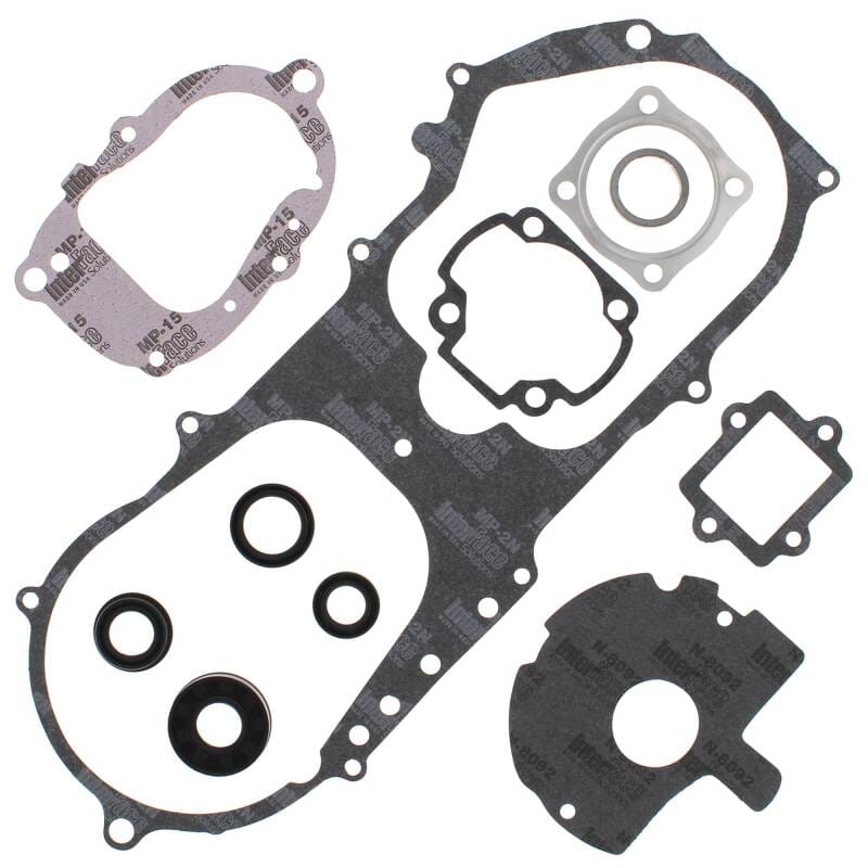 Vertex Pistons — Vertex Gaskets 03-04 Polaris Predator 90 Complete Gasket Kit w/ Oil Seals