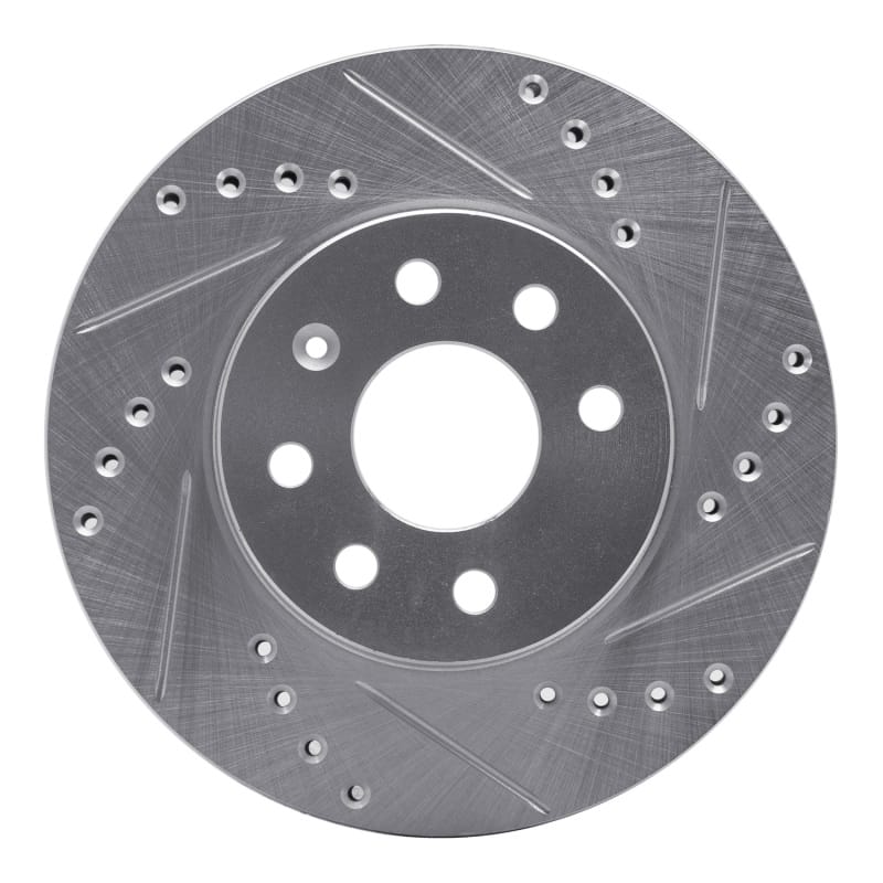 R1 Concepts — R1 00-02 Daewoo Nubira Front Right Drilled & Slotted Silver Brake Rotor
R1 Brake Rotor Drill