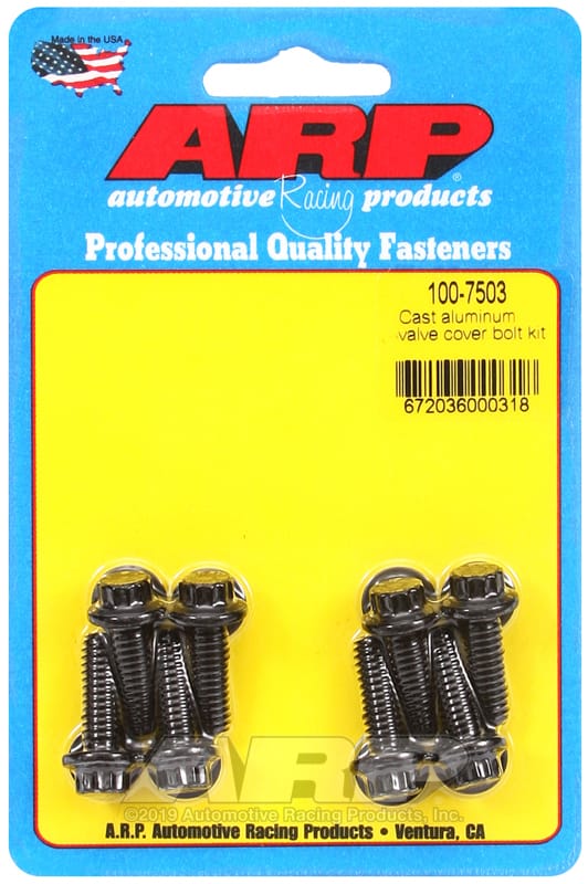 ARP — ARP Cast Aluminum 12pt Valve Cover Bolt Kit