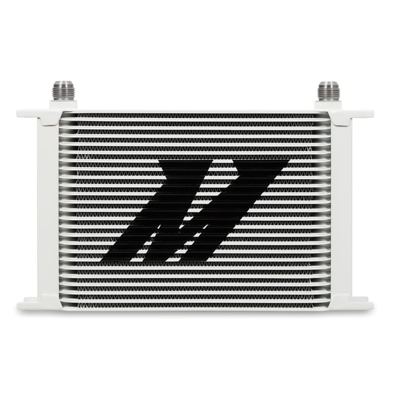Mishimoto — Mishimoto Universal 25 Row Oil Cooler Kit - White