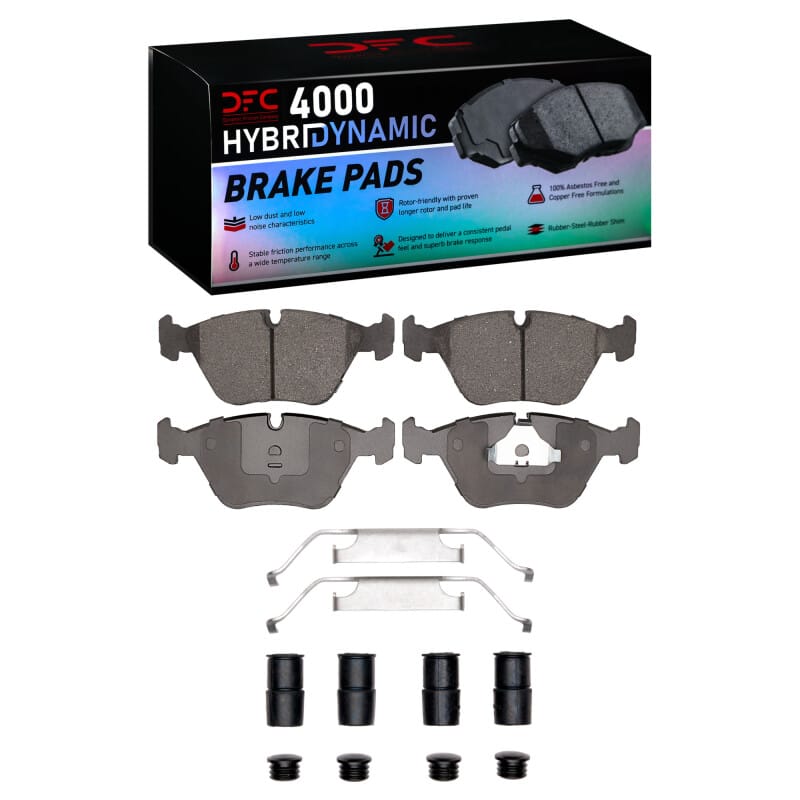 DFC — DFC 87-05 BMW M3 Front 4000 HybriDynamic Brake Pads and Hardware Kit
DFC Brake Pad Set