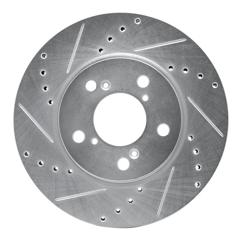 R1 Concepts — R1 05-10 Honda Odyssey Front Left Drilled & Slotted Silver Brake Rotor
R1 Brake Rotor Drill