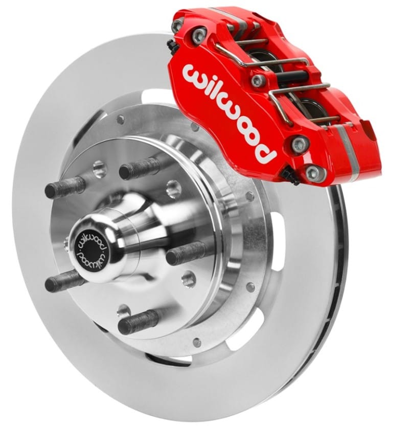 Wilwood — Wilwood 70-81 FBody/75-79 A&XBody Dynapro Frt Brk Kit 11.75in Rtr Red Caliper Use w/ ProDrop Spindle
