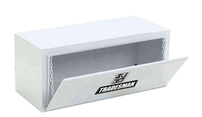 Tradesman — Tradesman Steel Flush Mount Truck Tool Box (48in.) - White