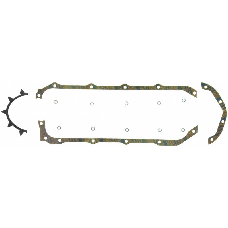 Fel-Pro — Fel-Pro Pontiac Firebird OS 30191 C-2 Engine Oil Pan Gasket Set Blue Stripe cork-rubber