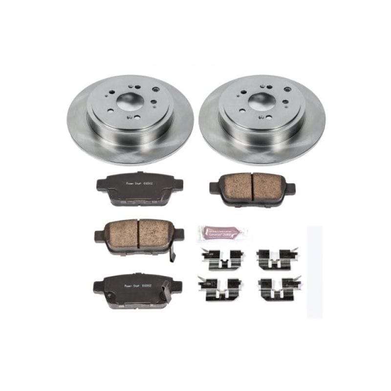 PowerStop — Power Stop 06-14 Honda Ridgeline Rear Autospecialty Brake Kit