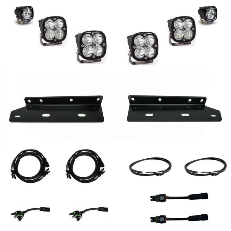 Baja Designs — Baja Designs 2021+ Ford Raptor Aftermarket Fog Pocket Unlimited Kit