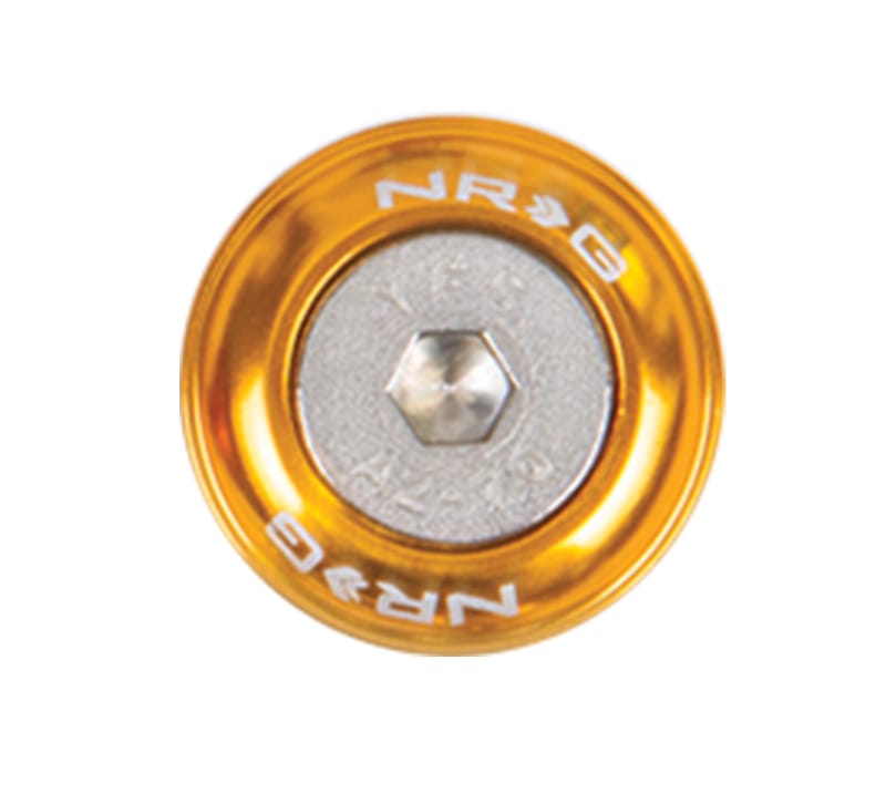 NRG — NRG Fender Washer Kit w/Rivets For Metal (Rose Gold) - Set of 10