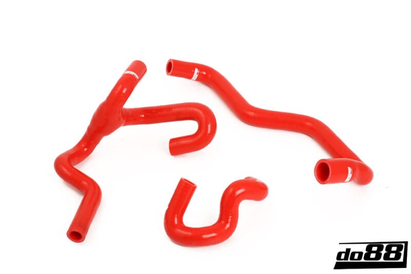 do88 — do88 SAAB 9-5 98-10 Heater Hoses for Cars w/Water Valve Red