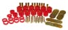Prothane — Prothane 80-86 Jeep CJ5/7 Body Mount - Red
BODY/SUB-FRAME MNTS