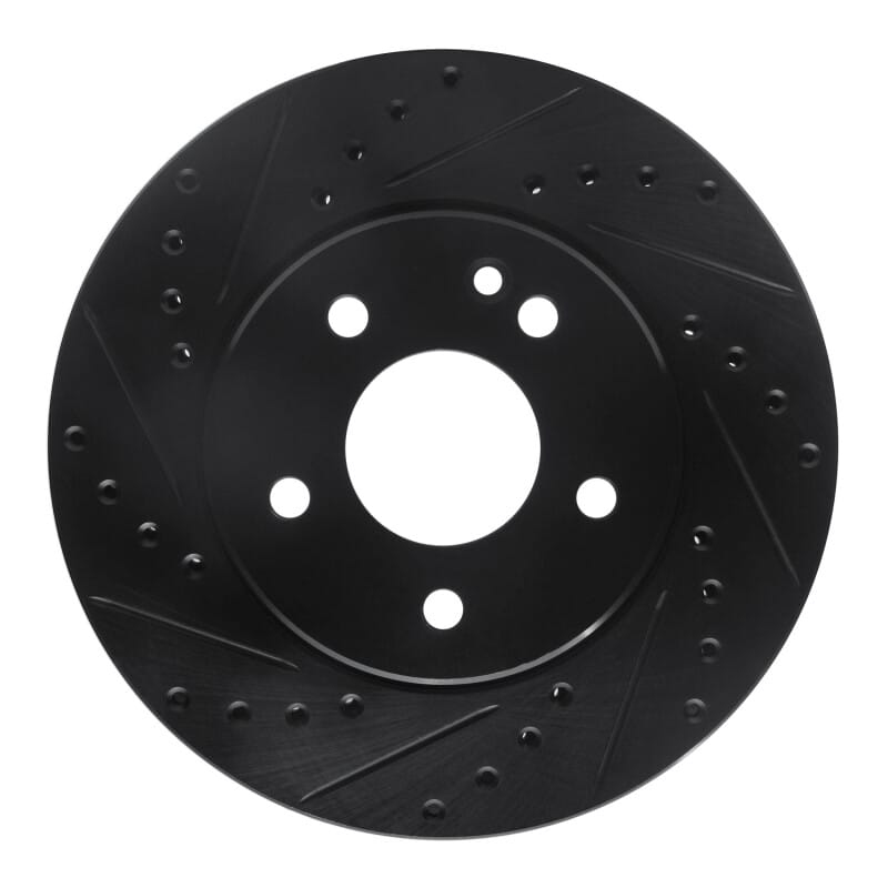 R1 Concepts — R1 94-97 Mercedes-Benz C280 Front Left Drilled & Slotted Black Brake Rotor
R1 Brake Rotor Drill