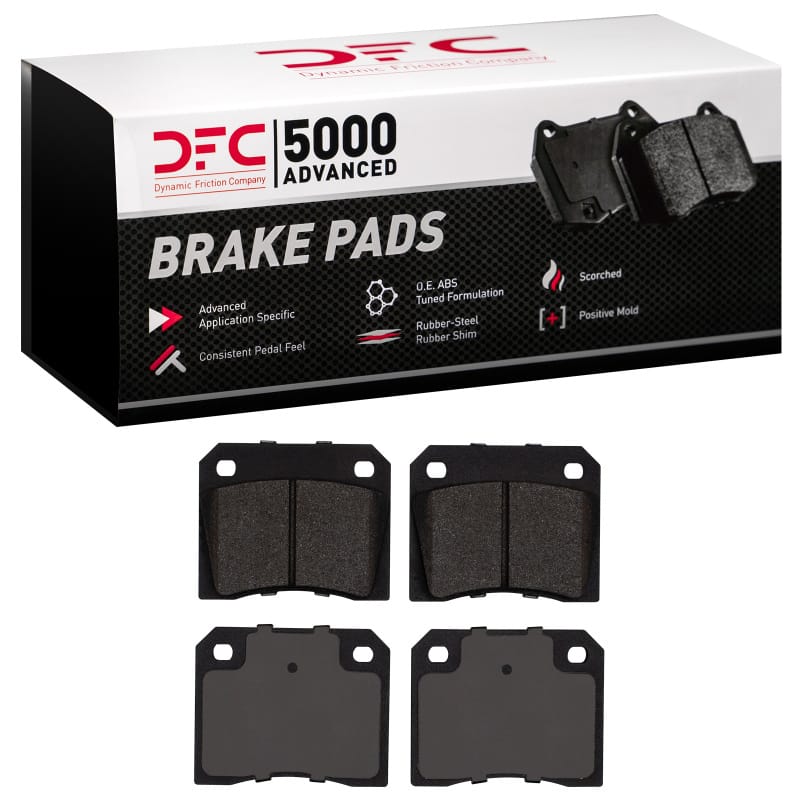 DFC — DFC 58-93 AC Cobra Rear/Front 5000 Advanced Low Metallic Brake Pads
DFC Brake Pad Set