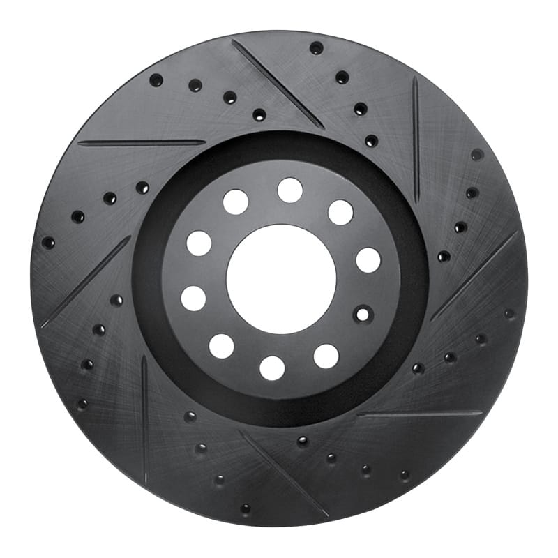 R1 Concepts — R1 98-09 Audi A6 (Mexico) Front Right Drilled & Slotted Black Brake Rotor
R1 Brake Rotor Drill