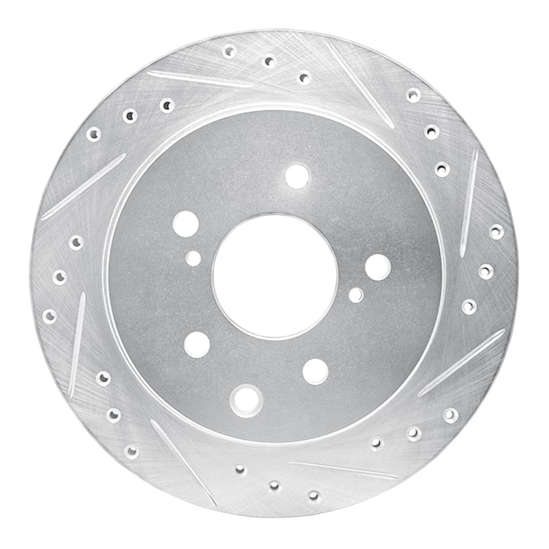 R1 Concepts — R1 93-01 Infiniti Q45 Rear Right Drilled & Slotted Silver Brake Rotor
R1 Brake Rotor Drill