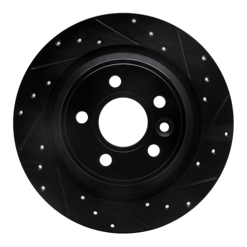 R1 Concepts — R1 09-15 Ford Focus RS (Mexico) Rear Right Drilled & Slotted Black Brake Rotor
R1 Brake Rotor Drill
