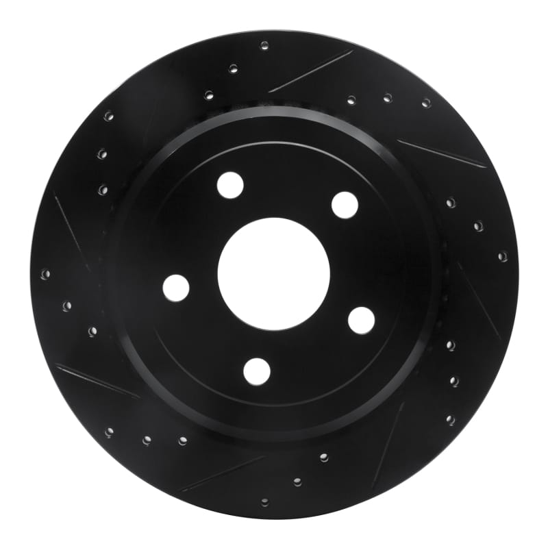 R1 Concepts — R1 11-25 Dodge Durango Rear Left Drilled & Slotted Black Brake Rotor
R1 Brake Rotor Drill