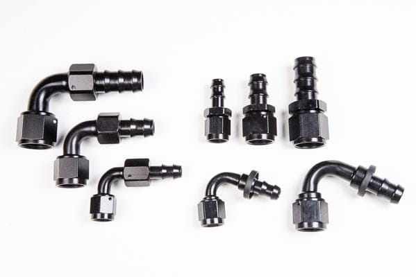Radium Engineering — Radium Engineering 6AN Straight Pushlok Hose End