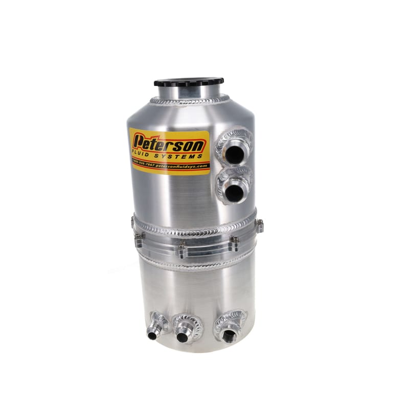 Peterson Fluid Systems — Peterson Fluid Systems Tank Drag 2.3 Gallon -12AN Dual Return