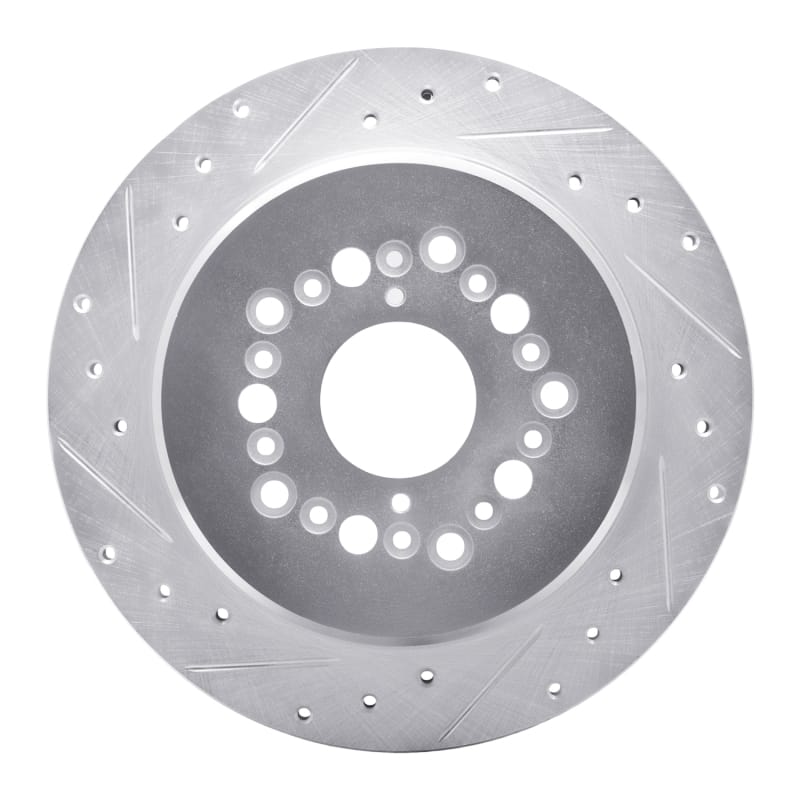 R1 Concepts — R1 92-00 Lexus LS400 Rear Left Drilled & Slotted Silver Brake Rotor
R1 Brake Rotor Drill