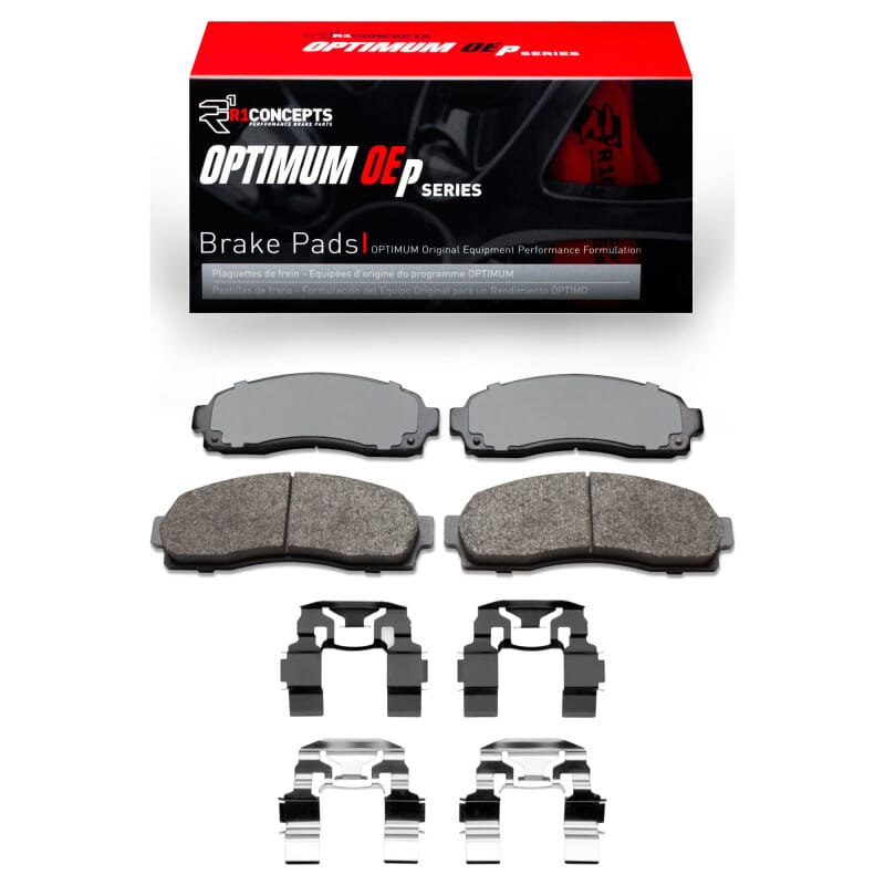 R1 Concepts — R1 01-02 Ford Explorer Sport Front Optimum OE Pads & Hardware Kit
R1 Optimum Oe Pads a
