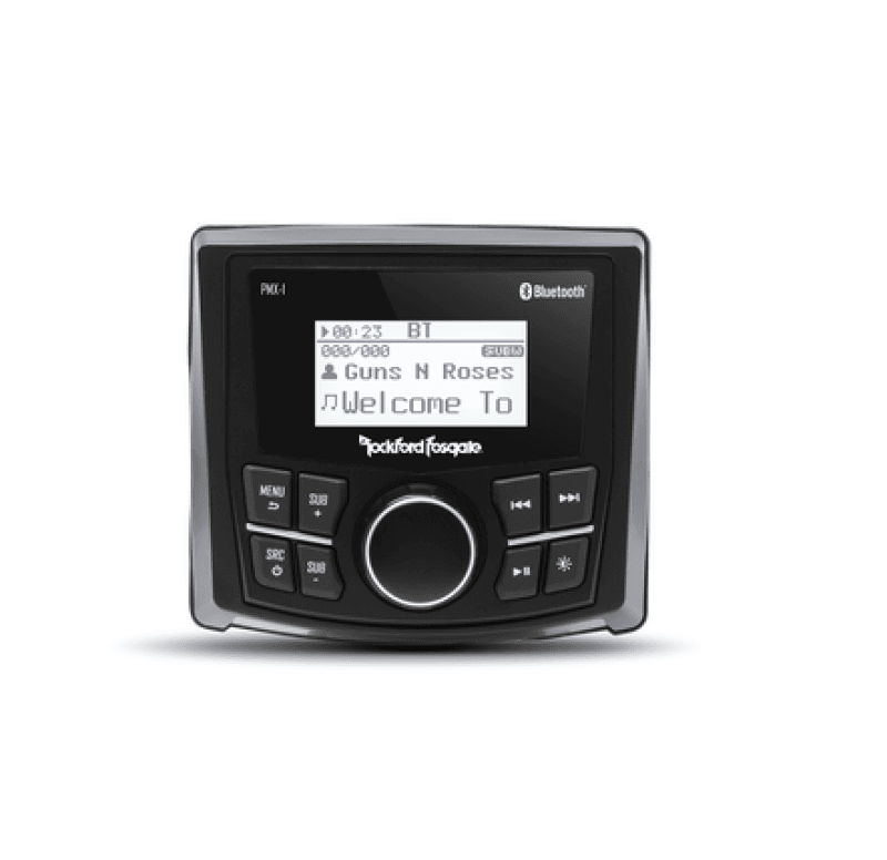 Rockford Fosgate UTV — Rockford Fosgate 2.3in. Dot Matrix Display Punch Marine Grade Media Receiver