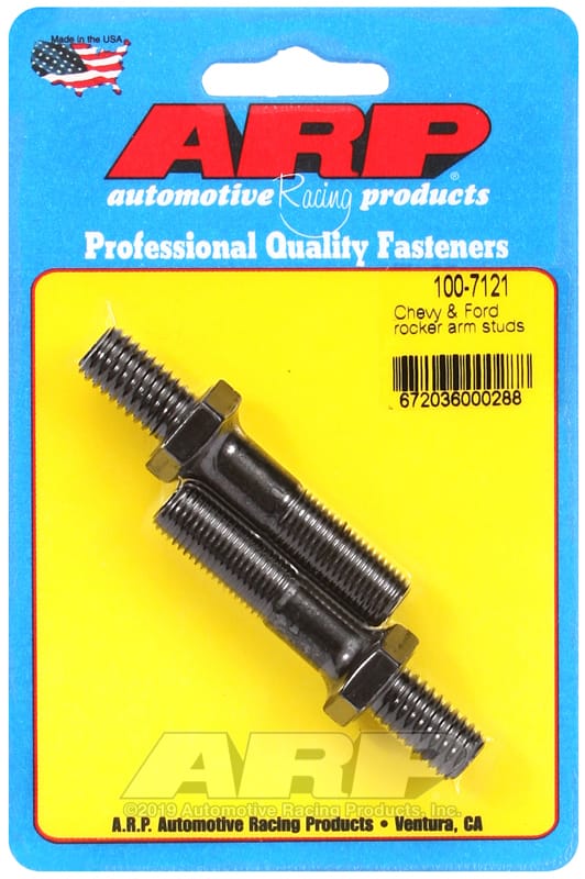 ARP — ARP Chevy and Ford Rocker Arm Stud Kit 2pc