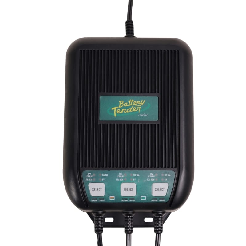 Battery Tender — Battery Tender 3 Bank 3A On-Board Marine Battery Charger