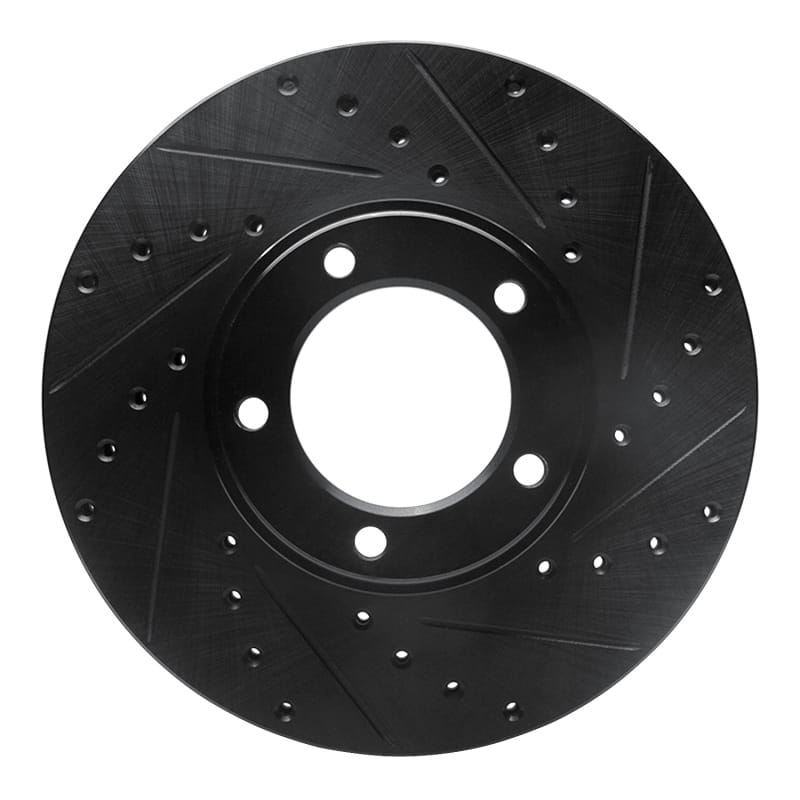 R1 Concepts — R1 71-97 Jaguar XJ12 Front Right Drilled & Slotted Black Brake Rotor
R1 Brake Rotor Drill