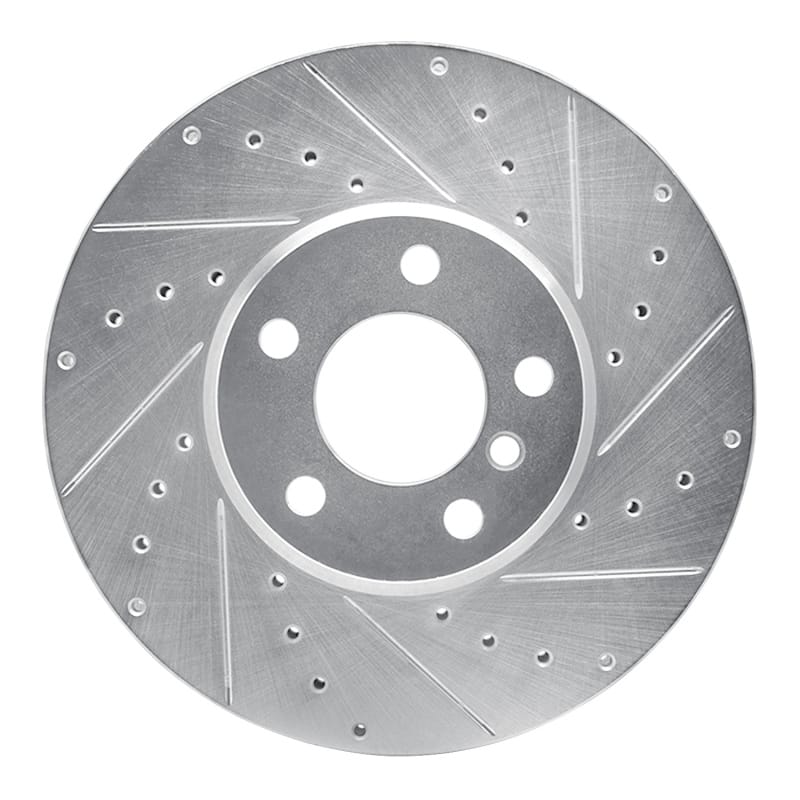 R1 Concepts — R1 07-19 BMW X5 Front Right Drilled & Slotted Silver Brake Rotor
R1 Brake Rotor Drill