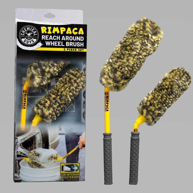 Chemical Guys — Chemical Guys Rimpaca Reach Around Ultimate Wheel Brush Set - 2 Pcs